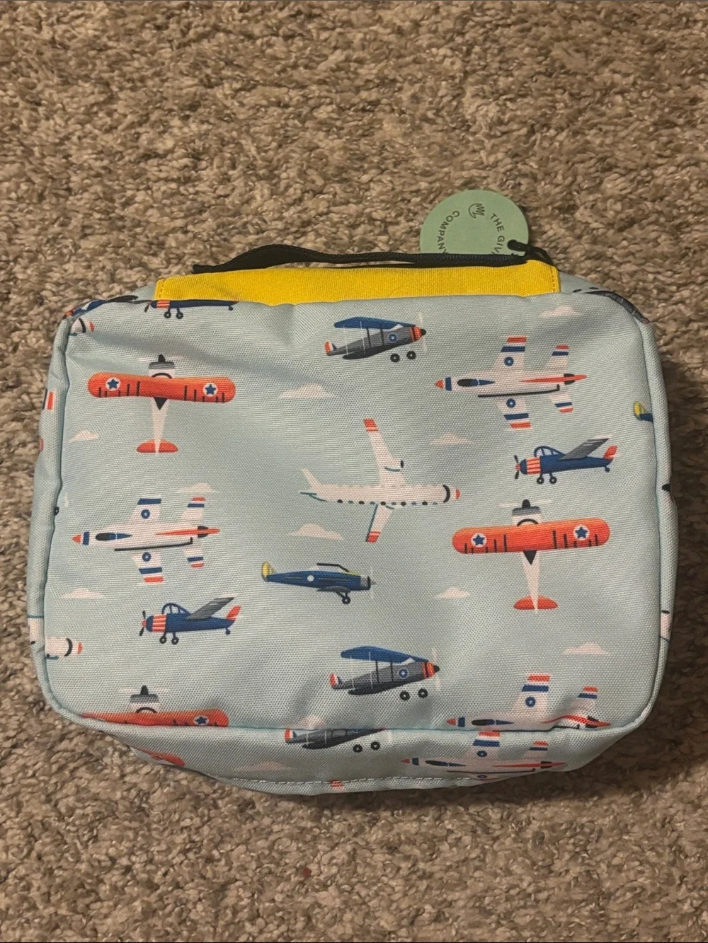 NWT State Bags Bensen Dopp Kit Airplanes